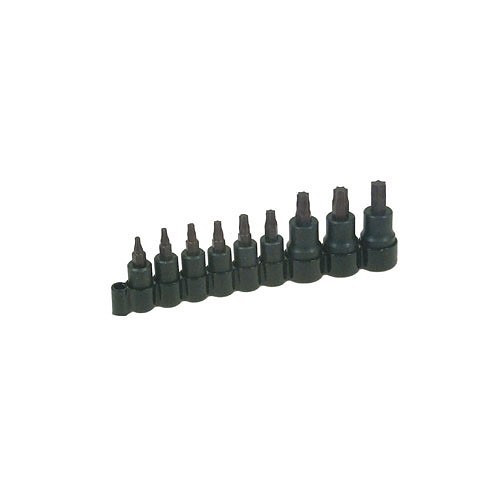 Lisle® 37600 Socket Set, 1/4, 3/8 in Drive, 10 Piece