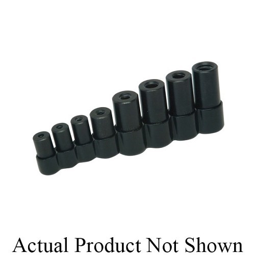 Lisle® 70500 Tap Socket Set, 1/4 in, 3/8 in Drive, 8 Pieces