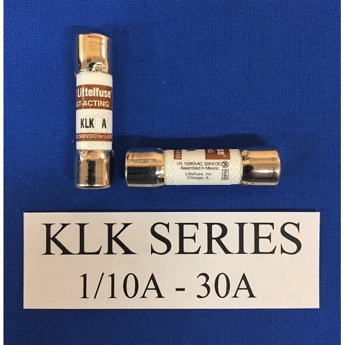 Littelfuse® KLK-3A Midget Fuse, 3 A Amp, 600 V