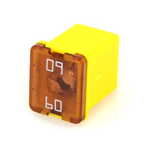 Littelfuse® LJCA060.X Cartridge Fuse, 60 A, 58 VDC, 1000 A @ 58 VDC Interrupt, Class: Class J