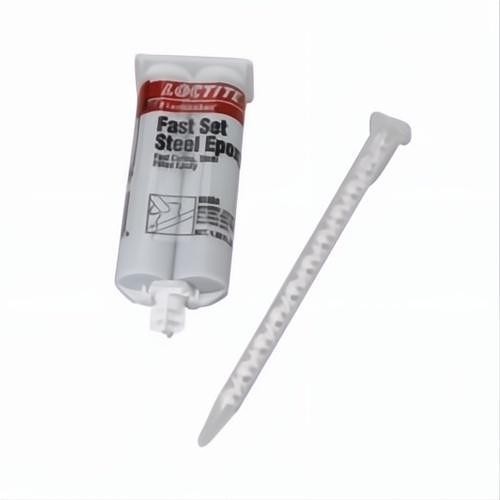 Loctite® Fixmaster® 235605 PC 3965™ 2-Part High Performance Steel Epoxy, 50 mL Dual-Cartridge, Gray/White, 7 hr Curing