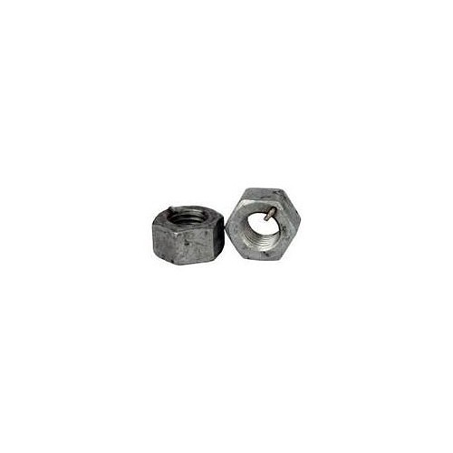 Lok-Mor 50CANCO2HG Pin Lock Nut, Imperial, 1/2-13, Steel, Galvanized, Material Grade: 2H