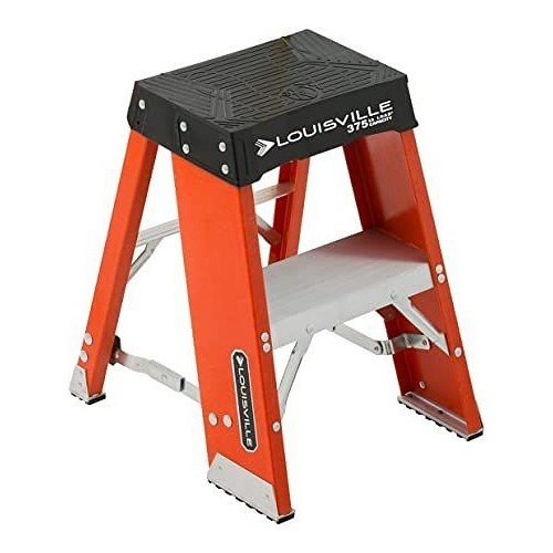 Louisville® 443-FY8002 Step Stand, 24 in Ladder Height, 375 lb Load, Fiberglass, 2 Steps