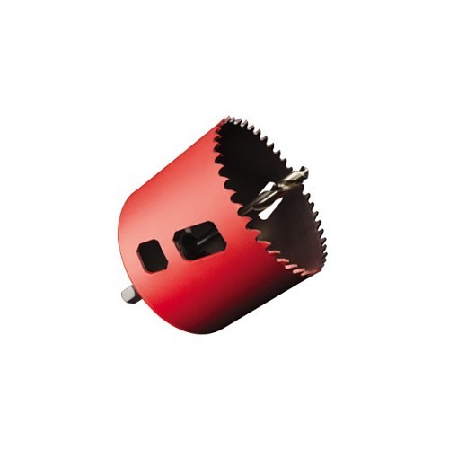 M.K. Morse® MHS36B25 Hole Saw, 2-1/4 in Diameter, 1-15/16 in Cutting Depth, M42 HSS-Co 8 Cutting Edge, 5/8 in-18 Arbor, Applicable Materials: Machinable Metal/Nail Embedded Wood/Plastic/Stainless Steel Alloy and Wood