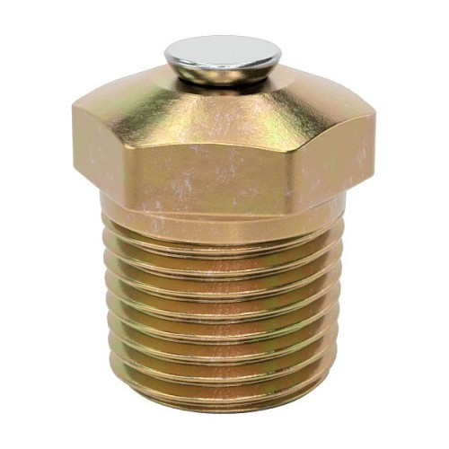 MCMASTER-CARR® 1093K53 Pressure Relief Valve, 1/8 in Nominal, FNPT, 80 - 140 psi, Steel Body