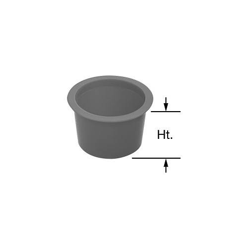 Pipe Plug, 1-5/8 in Nominal, Straight, Polyethylene