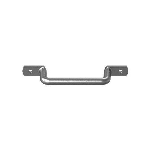 Unthreaded-Hole Round Pull Handle, 5/8 in Width, 2-5/8 in Height, Steel