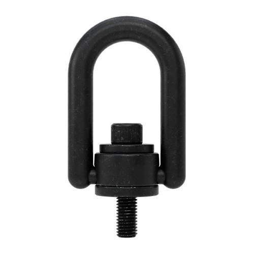 Hoist Ring, 4000 lb Load, 180 deg Pivot Angle, 360 deg Swivel, 5/8-11 Thread