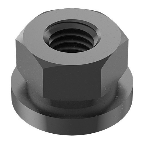 Flange Nut, Imperial, 1/2 in-13 Diameter - Thread