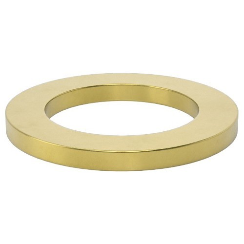 Shim Ring, 1 in Inside Dia, 1-1/2 in Outside Dia, 1/8 in Thickness, 260-360 Brass