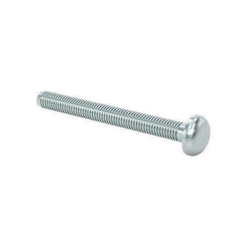 Locking-Collar Rivet, 3/16 in Dia, 1-7/8 in Length, Domed Head, Steel, Zinc Plated