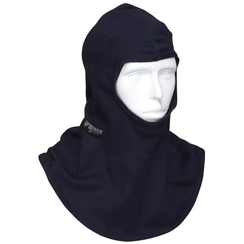 MCR Safety BLCVTCN Balaclava, Flame Resistant (FR) Gear, CAT2 , Made with Westex® TrueComfort® Material, Navy Blue, One size fits all