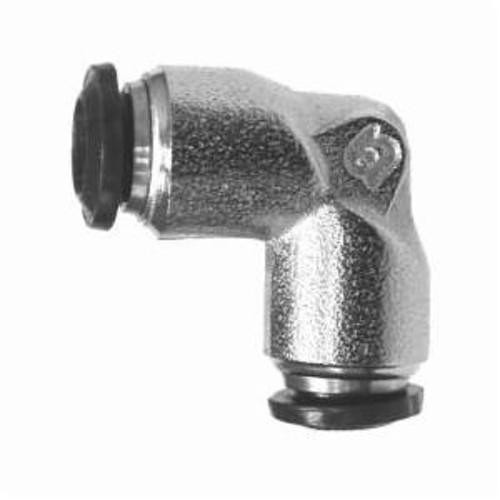 Midland Industries 20660N 90 deg Union Elbow, 6 mm Nominal, Push-In End Style, Brass