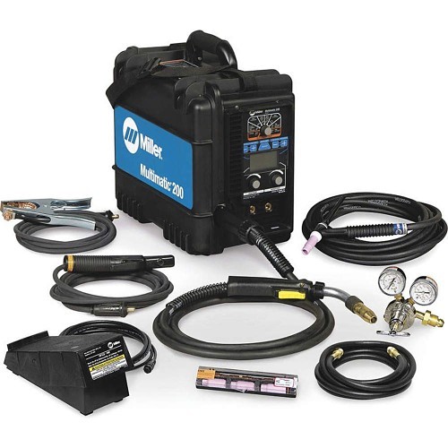 MODERN SUPPLY CO Miller® Multimatic® MIL 951649 TIG Welders Kit, 110 to 240 V Input, Welding Process: Tig