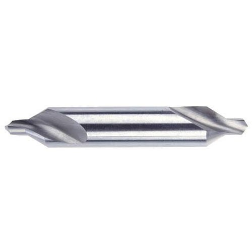 MORSE® MT1925045 Combined Drill, 60 deg Point, High Speed Steel