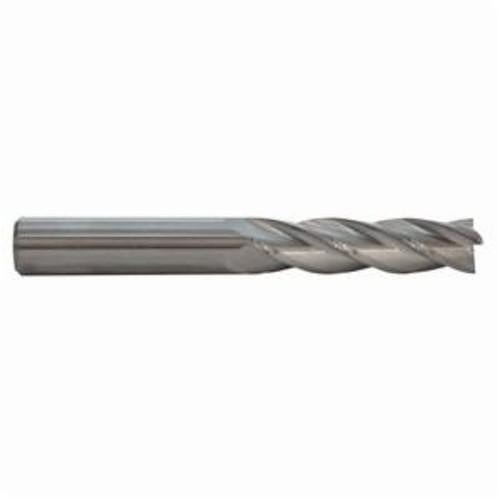 M.A. Ford® TuffCut® GP 12218750 Center Cutting Extended Length Square End End Mill, 3/16 in Dia Cutter, 1-1/8 in Length of Cut, 4 Flutes, 3/16 in Dia Shank, 3 in OAL, Uncoated