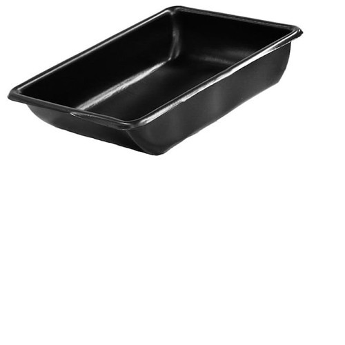 Maccourt Products 638412 Utility Tub, 9 gal Container, 26 in Length, 20 in Width, Polyethylene, Black