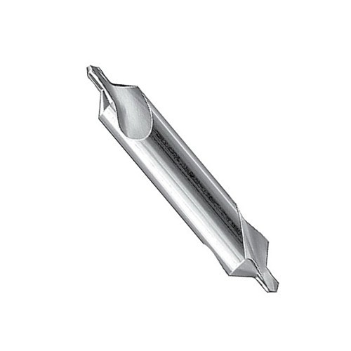 Magafor® 81155020000 155 Series Short Length Center Drill, #2 Drill - Wire, 5/64 in Drill - Fraction, 0.0781 in Drill - Decimal Inch, 90 deg Included Angle, 118 deg Point Angle, M2 HSS, Bright