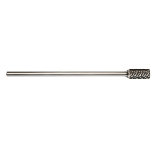 Magnum 7AX132DC 7000AX Extra Long Shank Deburring Brush, Cylindrical - No End Cut (Shape SA) Head, 1/2 in Dia Head, 1 in L of Cut, Double Cut Cut