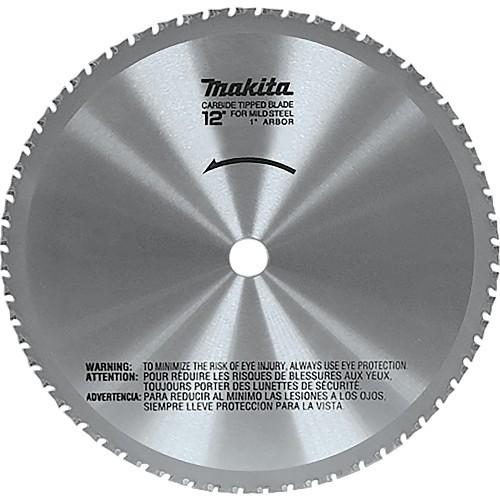 Makita® A-90532 Circular Saw Blade, 12 in Dia, 0.087 in Thickness, 1 in Arbor, Carbide Tipped Blade, 60 Teeth