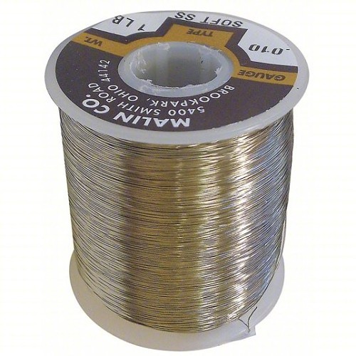 Malin 34-0320-014S Lockwire Spool, Stainless Steel