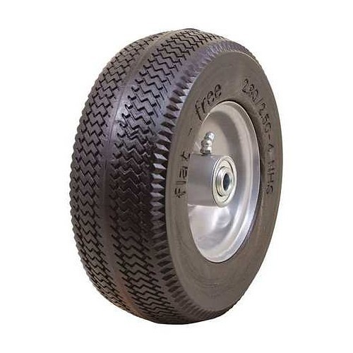 Marastar 00091 Foam Wheel, Sawtooth Tread, 275 lb Load, 8-5/8 in Wheel Dia, 3 in Wheel Width, 4-5/8 in Tire Rim Dia