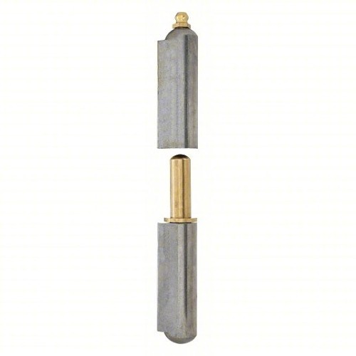 Marlboro 4PPU5 Weld-On Hinge, Steel, 360 deg Range of Motion, Mill Stainless Steel