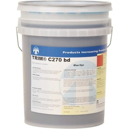 Master Fluid Solutions™ C270 Cutting & Grinding Fluid, 5 gal, Pail, Liquid, Blue