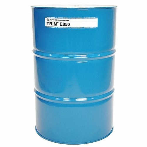 Master Fluid Solutions TRIM® E850D Premium Emulsion, 54 gal Container, Drum Container, Mild Odor/Scent, Liquid Form, Amber