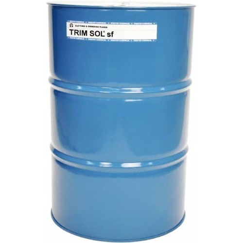 Master Fluid Solutions TRIM® SOL SF D General Purpose Emulsion, 54 gal Container, Drum Container, Mild Sweet Odor/Scent, Liquid Form, Blue/Green
