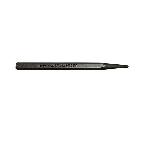 Mayhew™ 24000 PRO™ Center Punch, 3/32 in Tip, 4 in OAL, Steel Tip