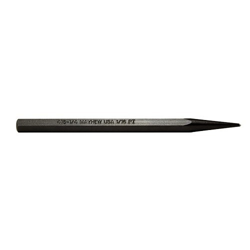 Mayhew™ 24005 Centering Punch, Pro Center Punch, 1/4 in Tip, 4 in Overall Length