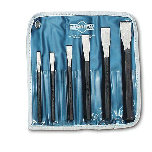 Mayhew™ 9662 Cold Chisel Set, 1/4 to 3/4 in Chisel, 6 Chisels, 6 Pieces