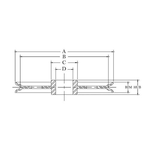 McKissick® 905300 Common Bore Sheave, 3/8 in, 5 in OD