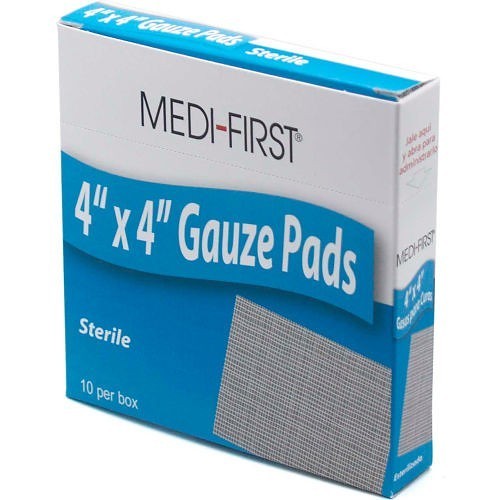 Medique Products Medi-First® 62012 Gauze Pad, 4 in, Gauze