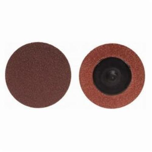 Merit® 69957399685 Coated Abrasive Quick-Change Disc, 1 in Dia, 60 Grit, Coarse Grade, Aluminum Oxide Abrasive, Type TR (Type III) Attachment