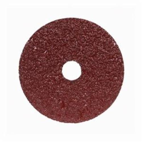 Merit® Metal® 66623353311 F226/F240 Coated Abrasive Disc, 4-1/2 in Dia, 7/8 in Center Hole, 60 Grit, Medium Grade, Aluminum Oxide Abrasive, Center Mount Attachment