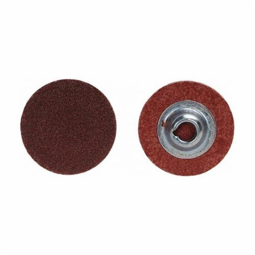 Merit® 69957399719 Coated Abrasive Quick-Change Disc, 3 in Dia, 40 Grit, Extra Coarse Grade, Aluminum Oxide Abrasive, Type TR (Type III) Attachment