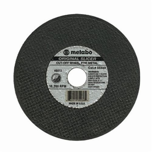 Metabo Corp Inc® Original slicer® 655317000 Cut-Off Wheel, 3 in Wheel Dia, 0.04 in Wheel Thickness, 3/8 in Center Hole, 30 Grit, Aluminum Oxide Abrasive