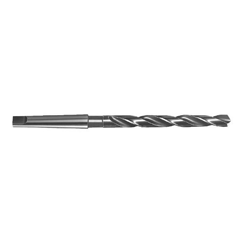 Reduced Shank Drill Bit, #4 Drill Size - Wire, 1-3/8 in Drill Size, High Speed Steel