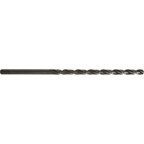 Shank Drill, 1/4 in Drill Size, 1/4 in Drill Size - Metric, 1/4 in Drill Size - Decimal Inch, 24 in Overall Length, High Speed Stainless Steel, Ground