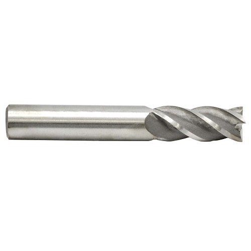 End Mill, 1-3/8 in Cutter Dia, 1-1/2 in Length of Cut, 6 Flutes, 3/4 in Shank Dia, 3-7/8 in Overall Length