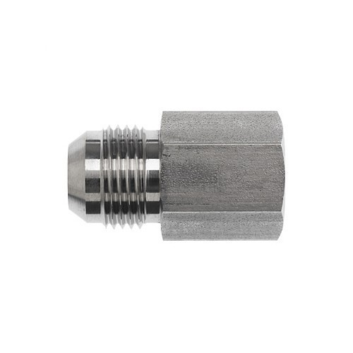 Hydraulic Connector, Straight, 1-5/16 x 12 in Nominal, 1 in Female JIC, Steel, 37 deg