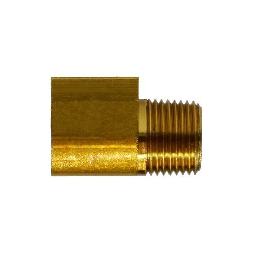 Midland Industries MIDCO 12058 90 deg Elbow, 90 deg Elbow, 3/16 x 1/8 in Nominal, Female Flare x Male, Brass