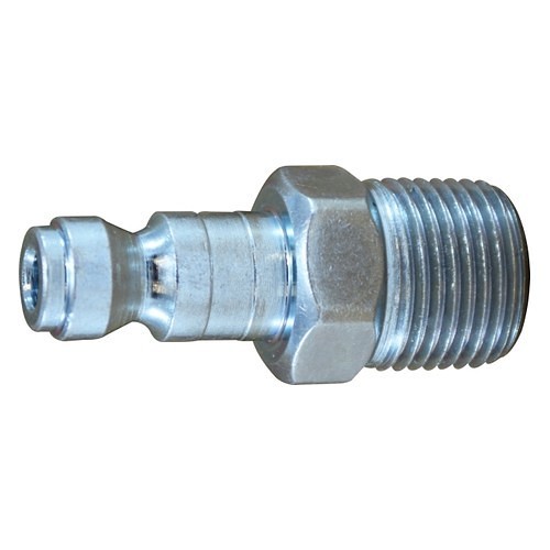 Midland Industries MIDCO 28510 Pneumatic Male Pipe Plug, 1/4 in Nominal, MNPT, Steel