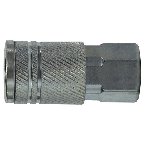 Midland Industries MIDCO 28540S Pneumatic Female Coupler, 1/4 in Nominal, FNPT, Steel