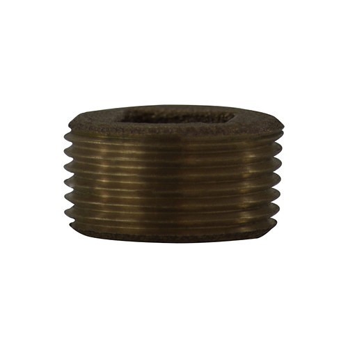 Midland Industries MIDCO 44636 Countersunk Plug, 1-1/4 in Nominal, Bronze