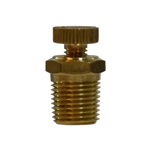 Midland Industries MIDCO 46048 Air Vent, 1/8 in Nominal, MNPT, Brass