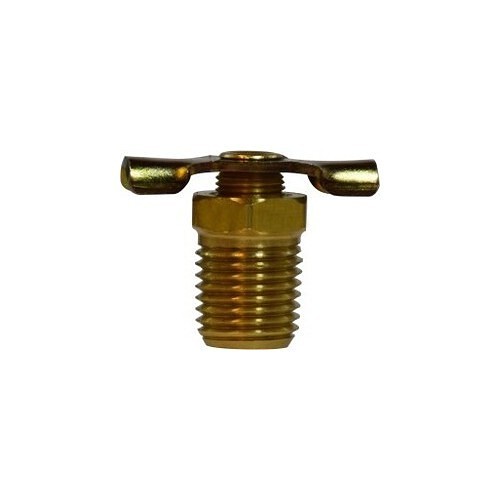 Midland Industries MIDCO 46075 Internal Seat, 1/4 in Nominal, MNPT, Brass