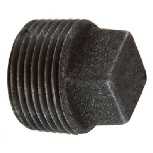 Midland Metal Manufacturing 65654 Square Head Plug, Plug, 3/4 in Nominal, Malleable Iron